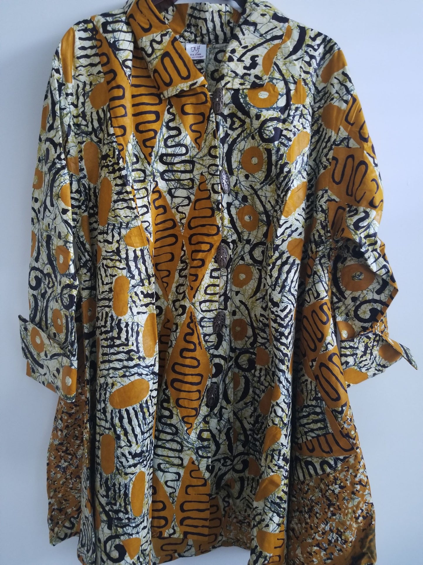 Afro Inspired Swing Jacket